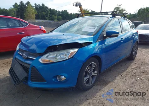 2014 Ford Focus Se из США, поврежденный, VIN 1FADP3K29EL329319